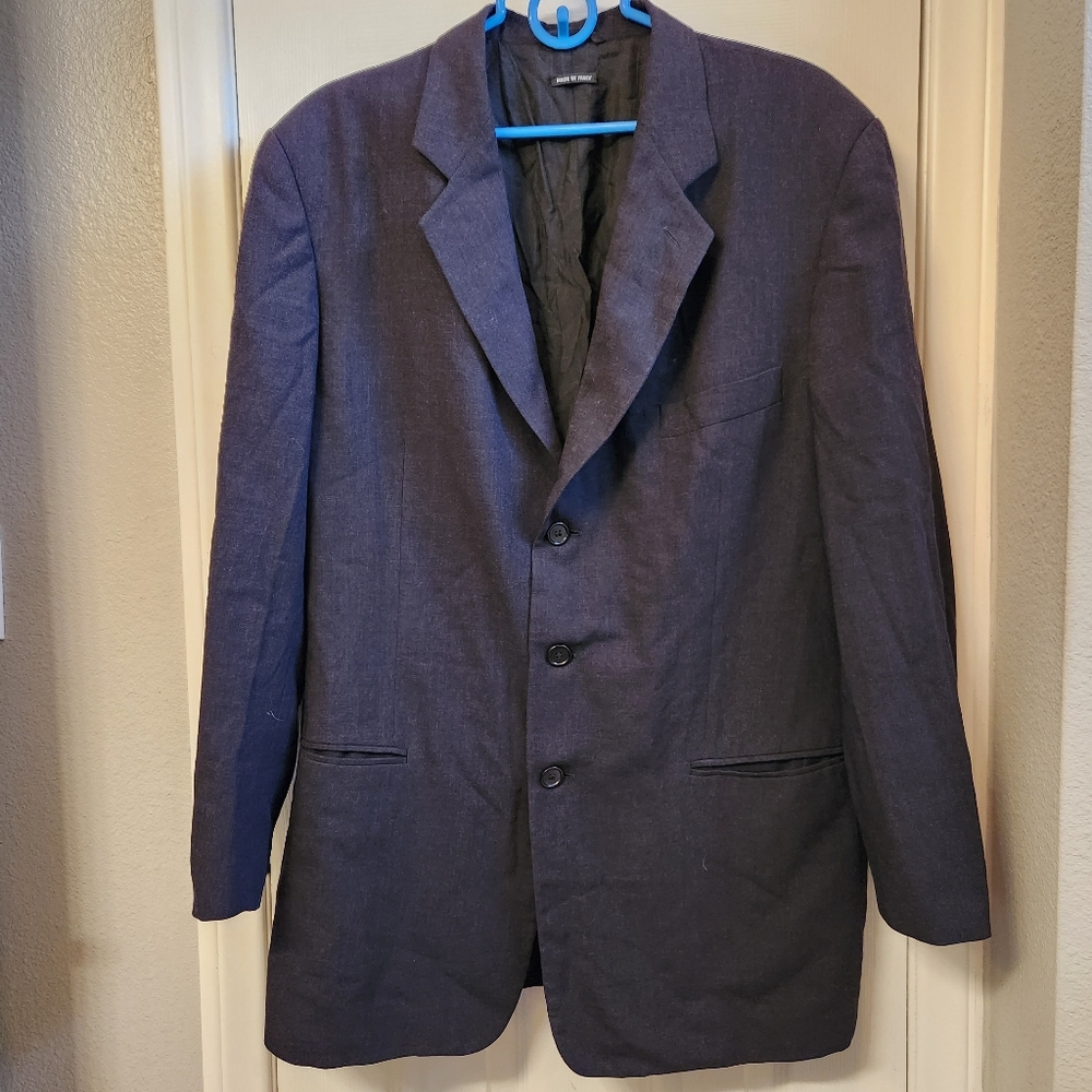 Giorgio armani vintage wool jacket size 44